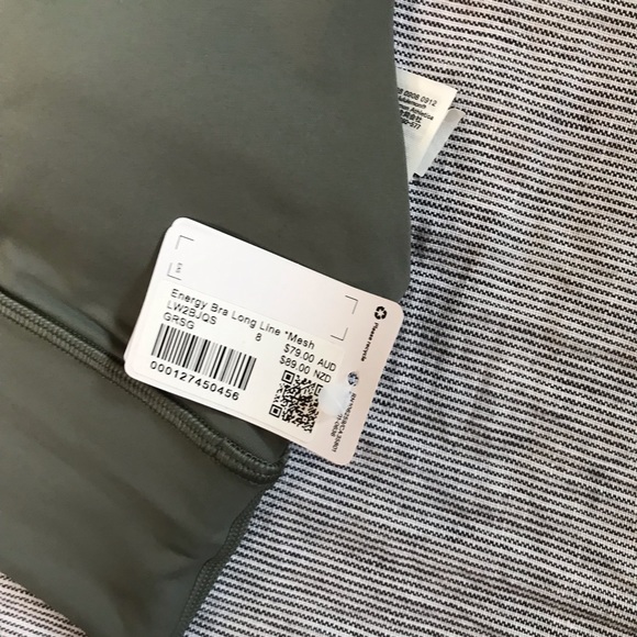 LLL Energy Longline Bra *mesh* (grey sage) - Picture 11 of 14